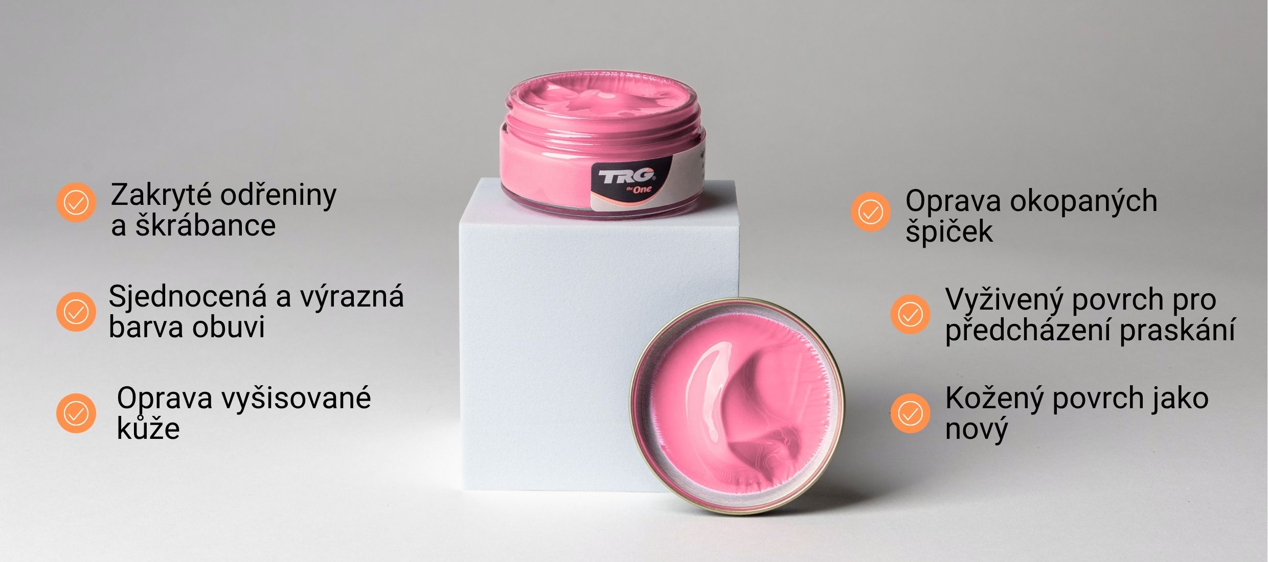 shoe cream TRG 160 pink